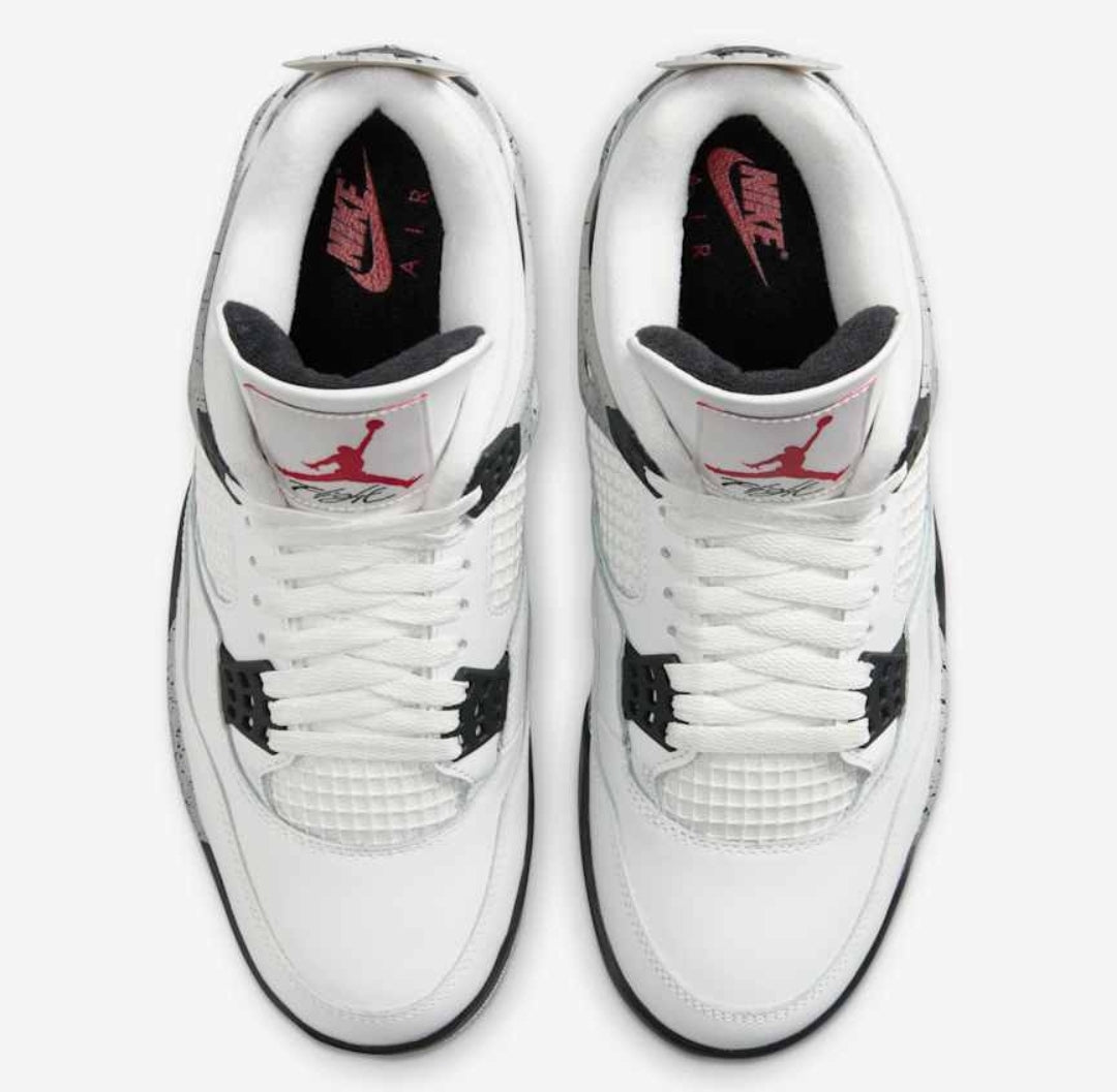Nike Air Jordan 4 Retro White Cement 2025