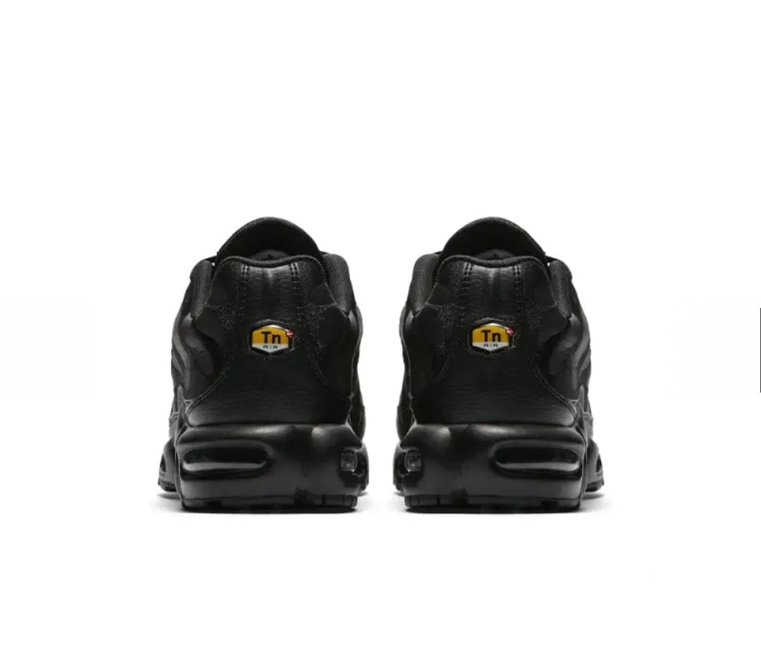 Nike Air Max Plus TN Leder Triple Black