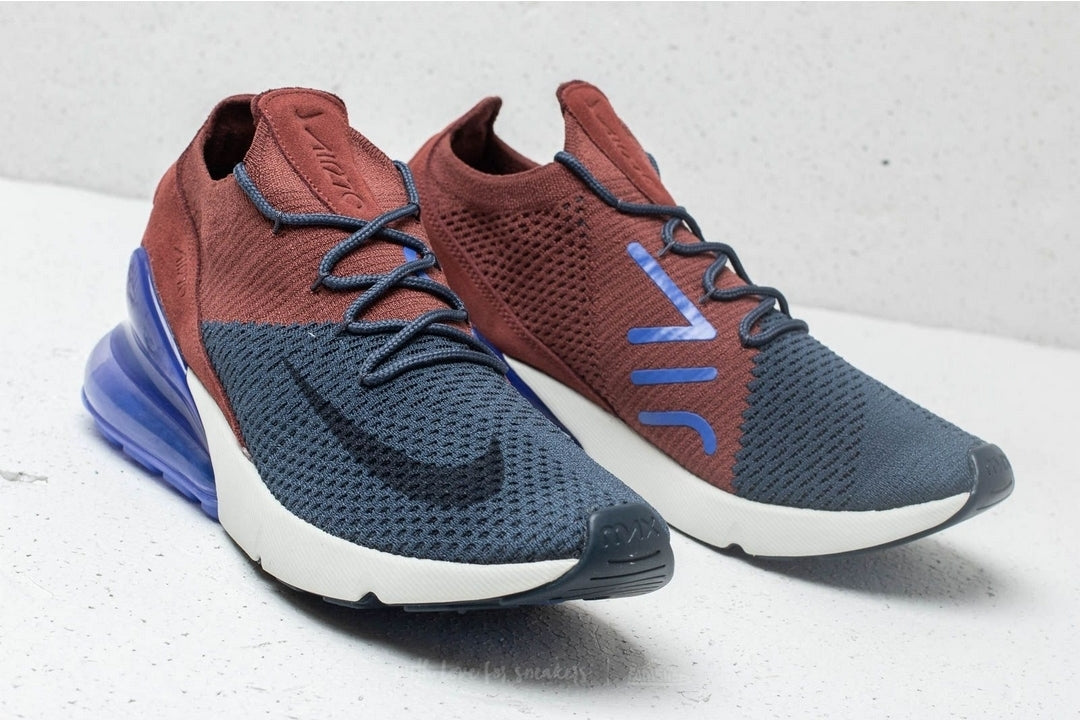 Nike Air Max 270 Flyknit Thunder Blue