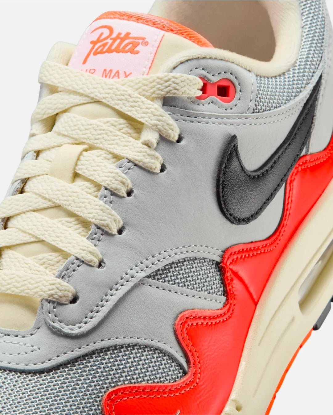 Nike Air Max 1 x Patta Waves Hyper Crimson Pure Platinum