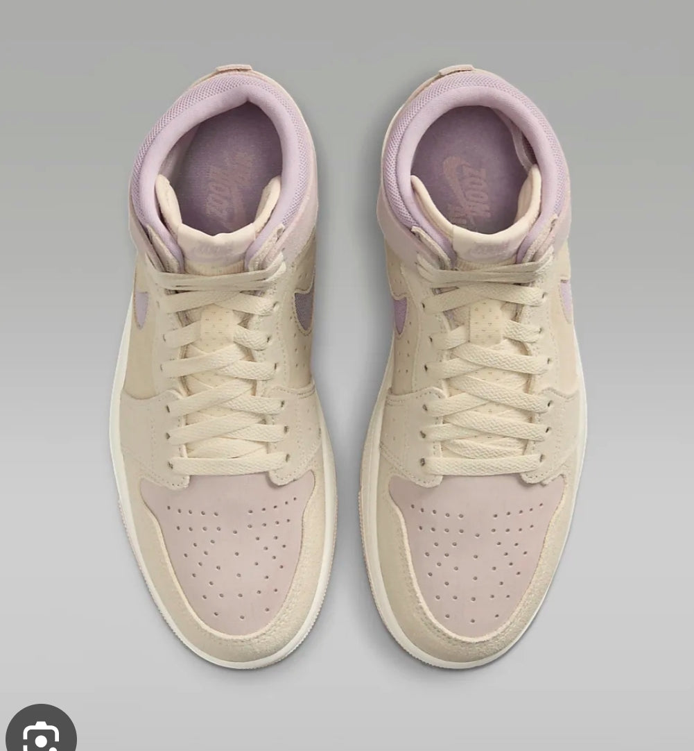 Nike Air Jordan 1 High ZOOM CMFT 2 Sail Plum Womens