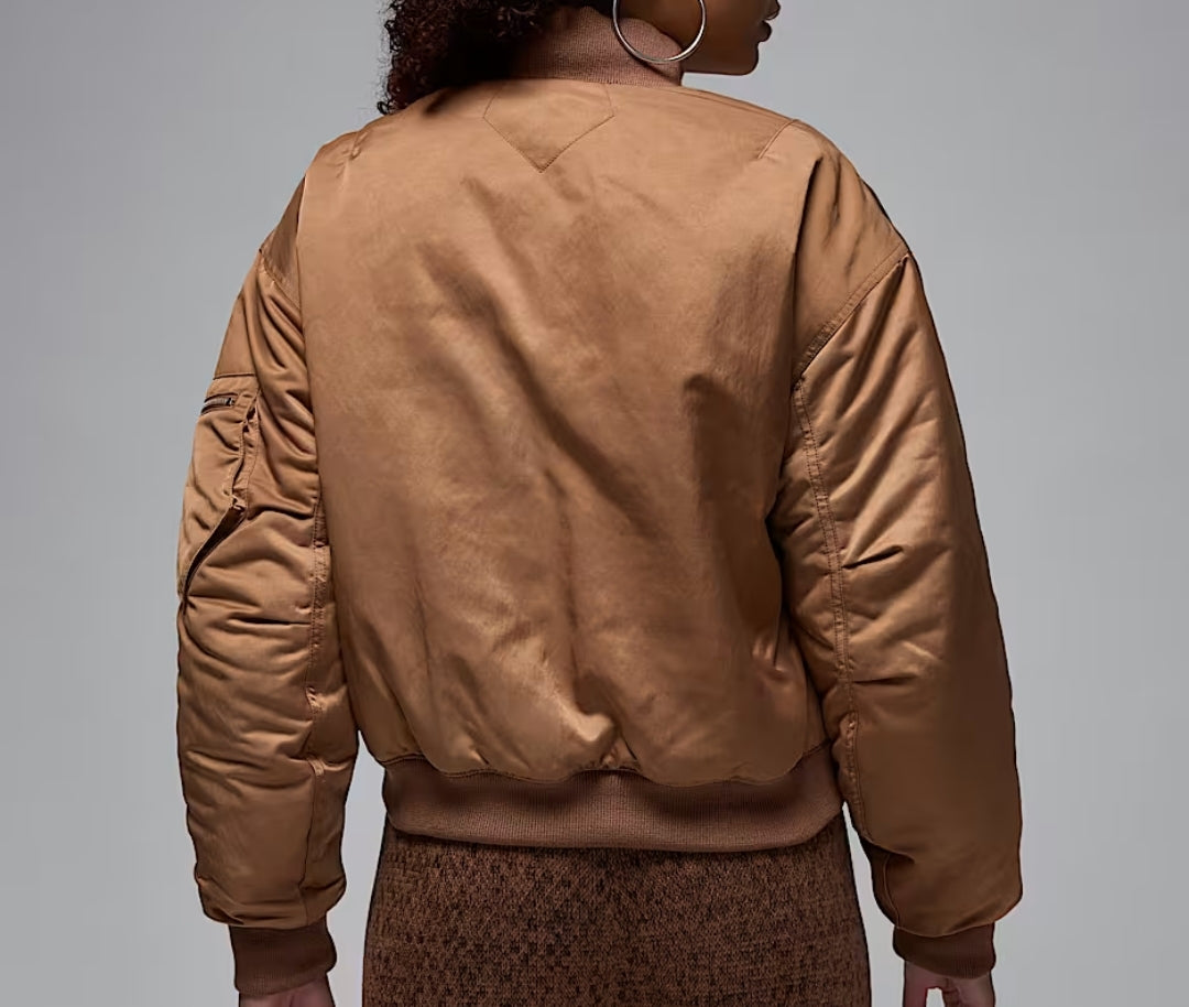Nike Jordan Renegade Bomberjacke Damen Archaeo Brown