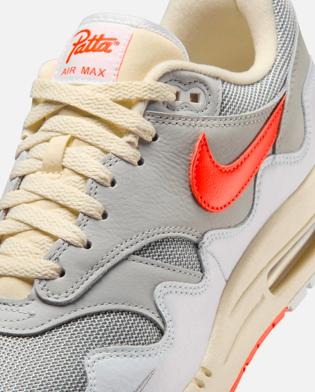 Nike Air Max 1 x Patta Waves White Hyper Crimson