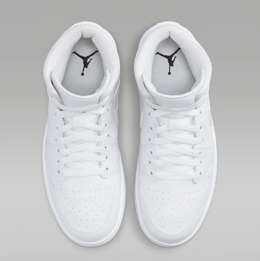 Nike Air Jordan 1 Mid Weiß Damen Sneaker