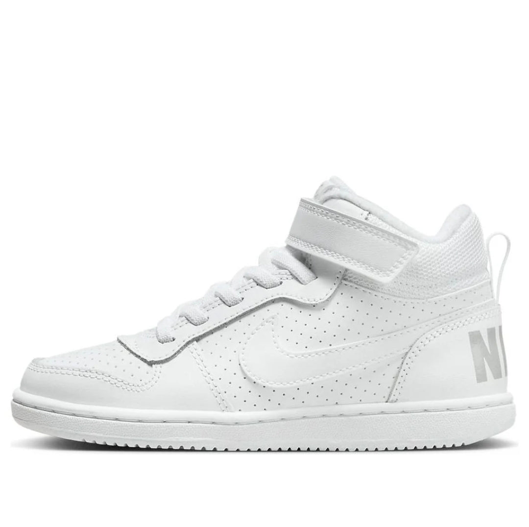 Nike Court Borough Mid PSV Weiß Grau Kinder