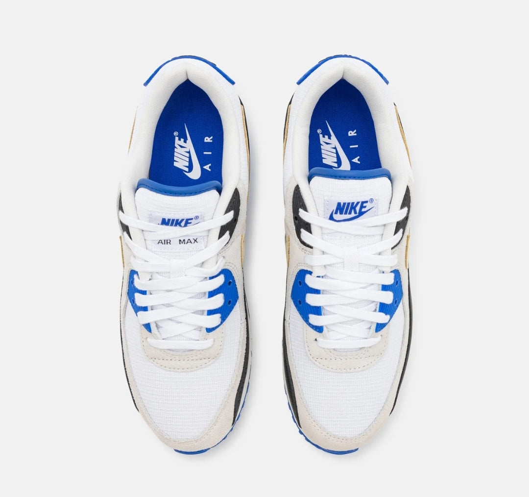 Nike Air Max 90 Premium White Blue Black