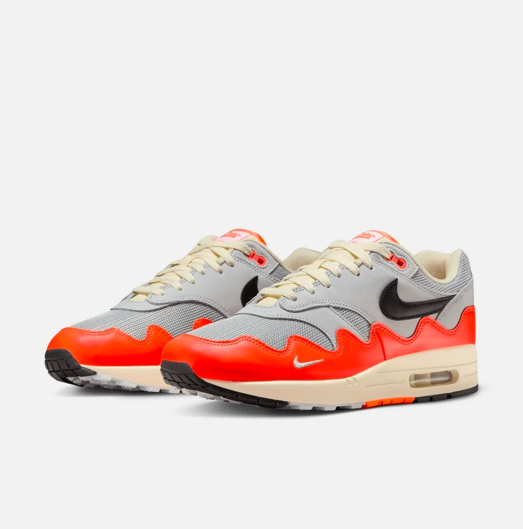 Nike Air Max 1 x Patta Waves Hyper Crimson Pure Platinum