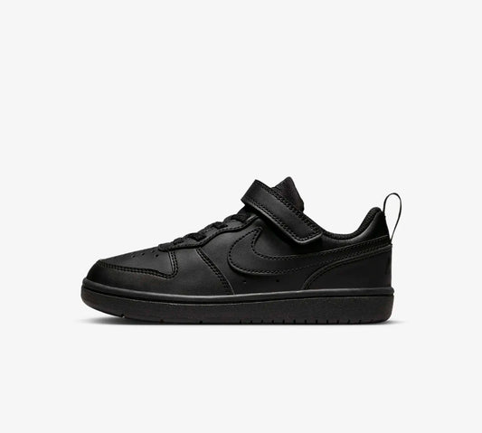 Nike Court Borough 2 Low PSV Schwarz Kinder