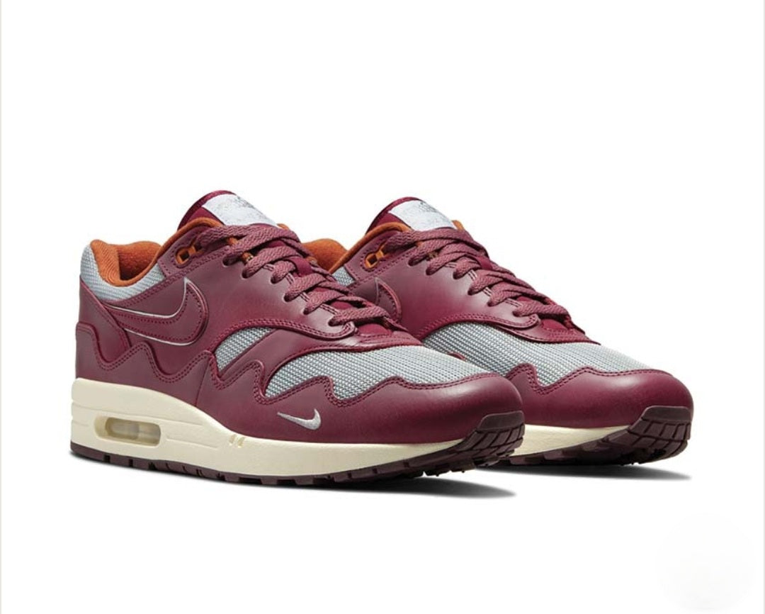 Nike Air Max 1 Patta Waves Rush Maroon