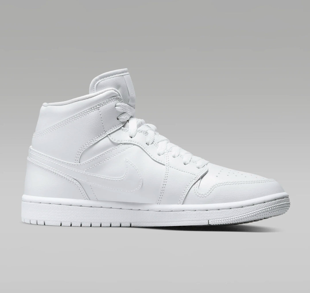 Nike Air Jordan 1 Mid Weiß Damen Sneaker