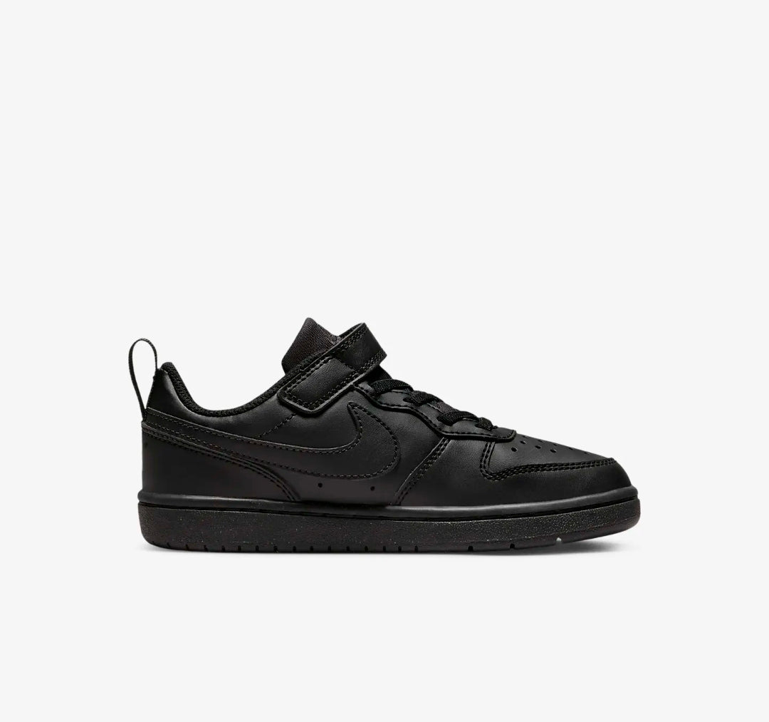 Nike Court Borough 2 Low PSV Schwarz Kinder