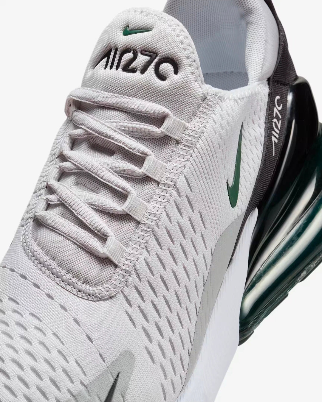 Nike Air Max 270 Grau Schwarz Grün