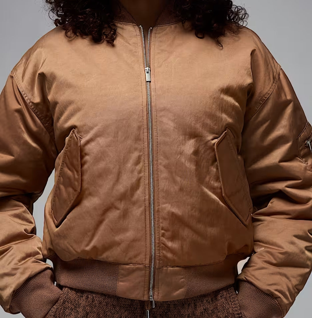 Nike Jordan Renegade Bomberjacke Damen Archaeo Brown