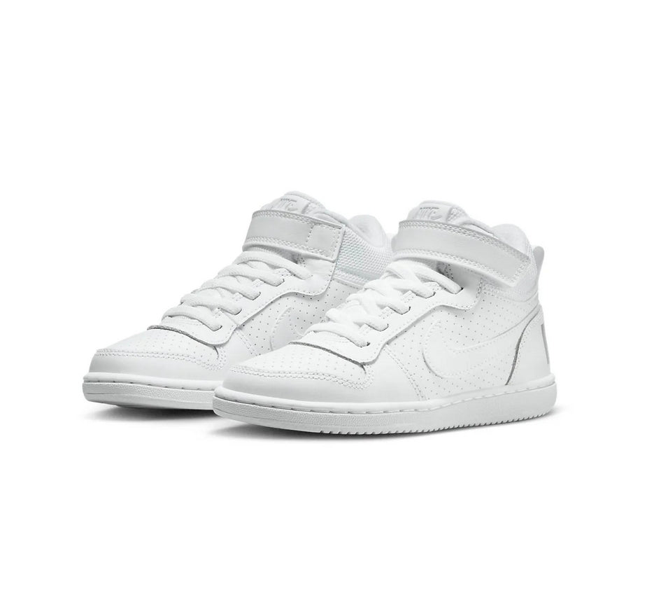 Nike Court Borough Mid PSV Weiß Grau Kinder