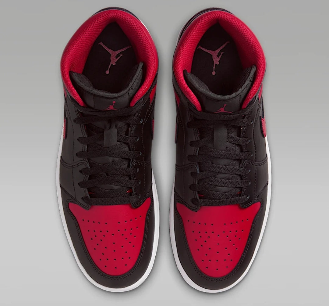 Nike Air Jordan 1 Mid Bred Twist