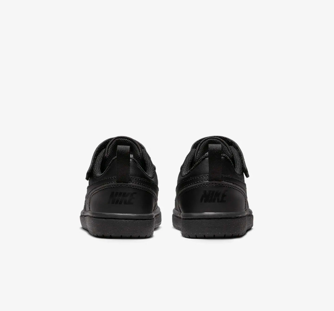 Nike Court Borough 2 Low PSV Schwarz Kinder