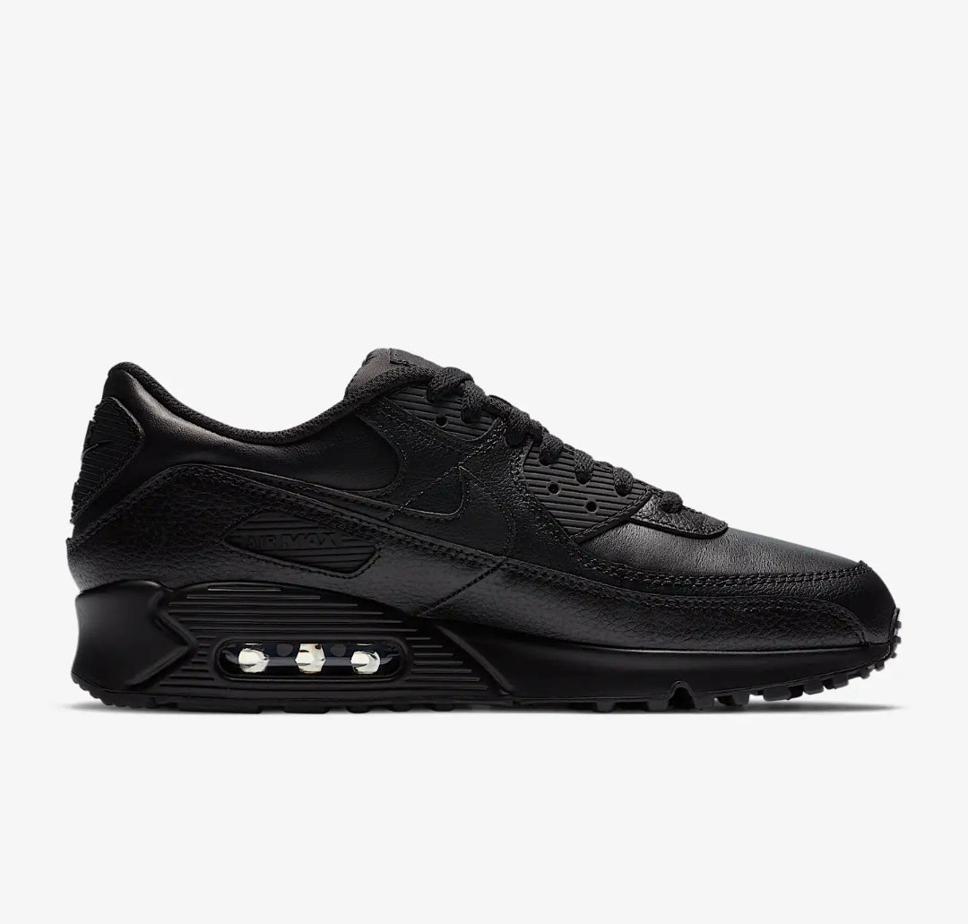 Nike Air Max 90 Leder Triple Black