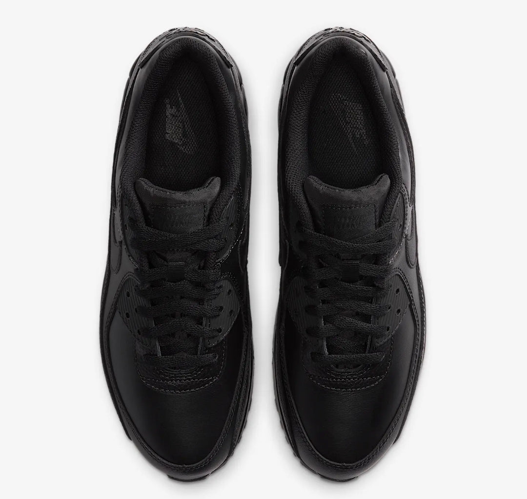 Nike Air Max 90 Leder Triple Black