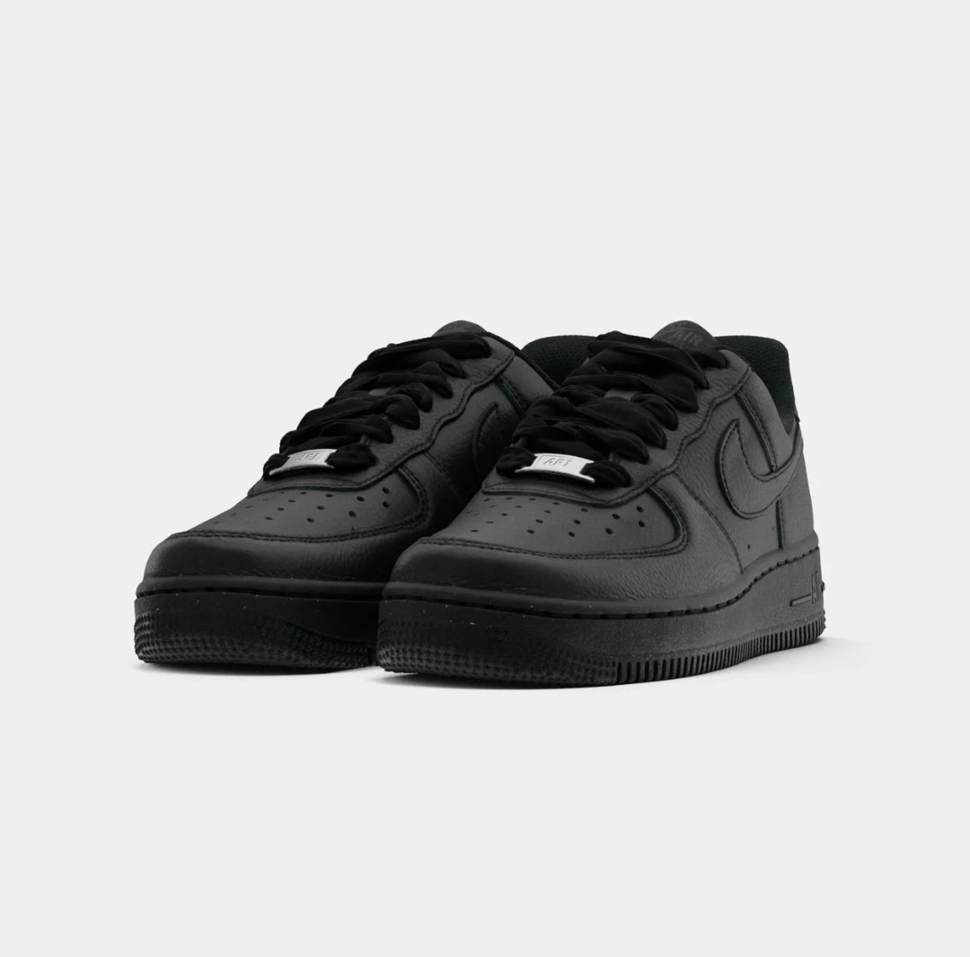 Nike Air Force 1 Vintage Black Metallic Silver