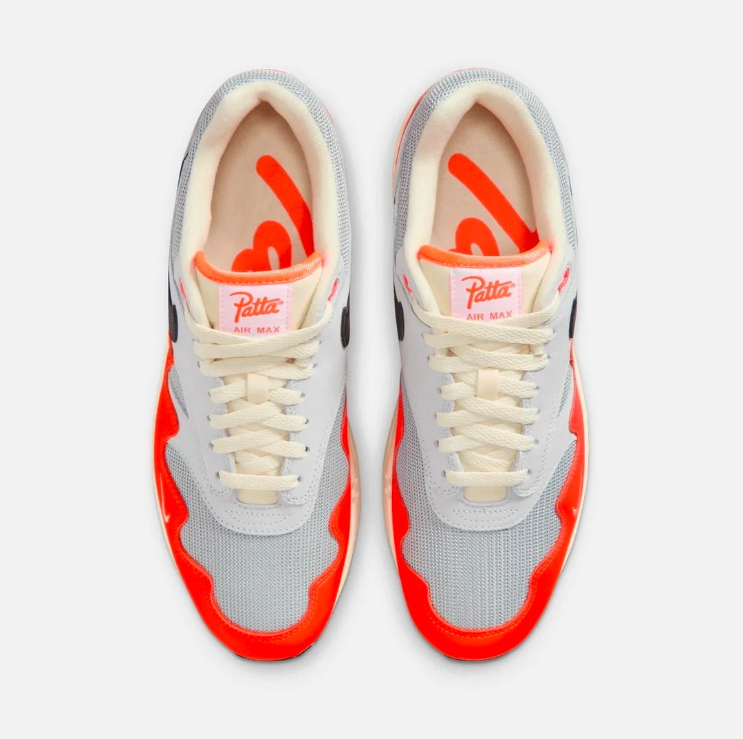Nike Air Max 1 x Patta Waves Hyper Crimson Pure Platinum