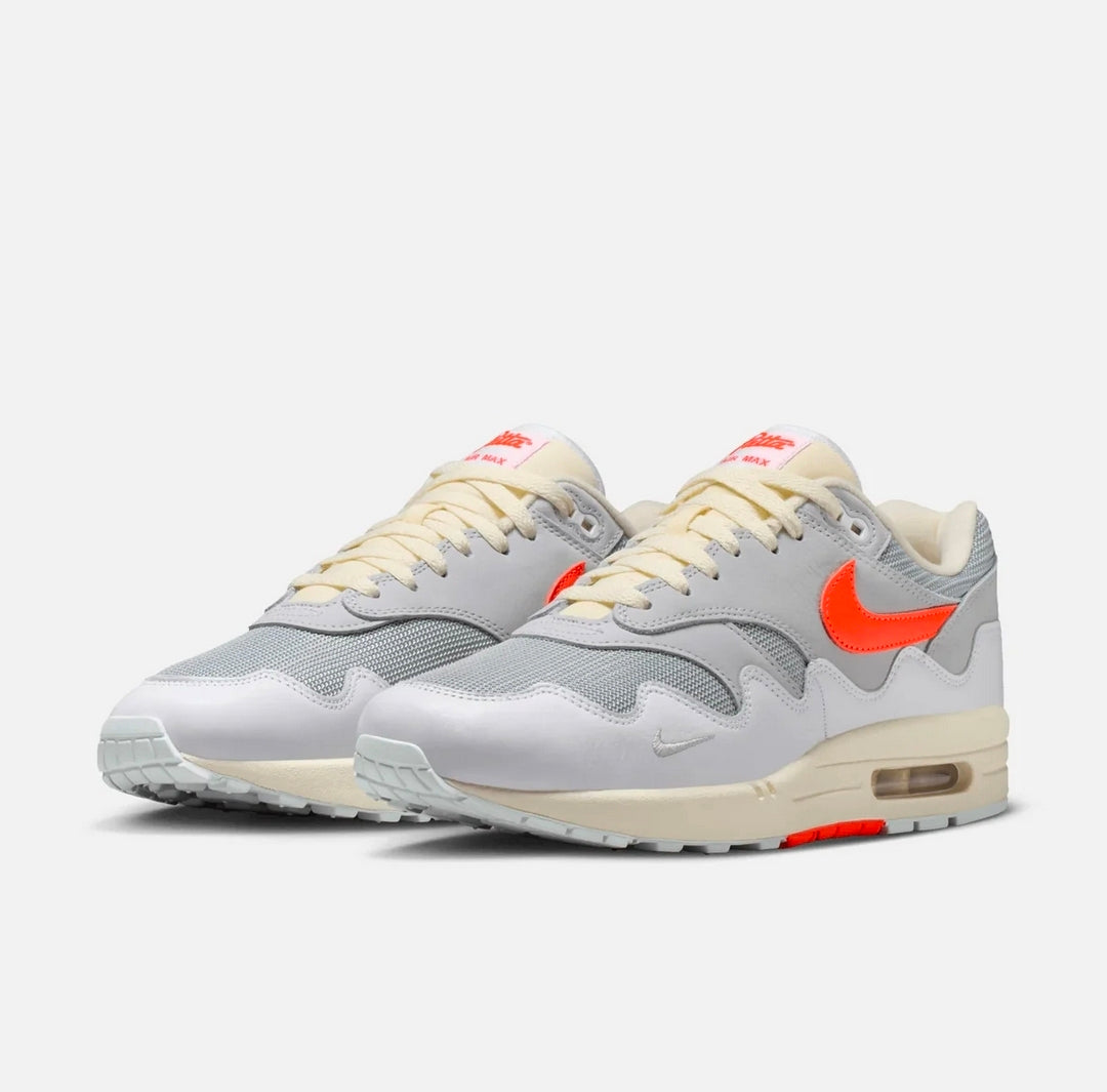 Nike Air Max 1 x Patta Waves White Hyper Crimson