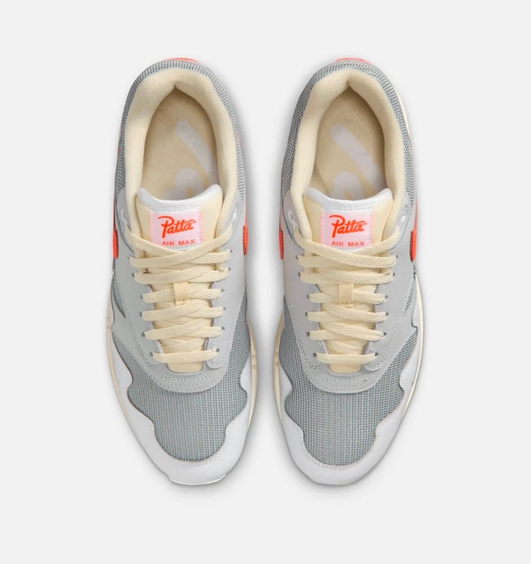 Nike Air Max 1 x Patta Waves White Hyper Crimson