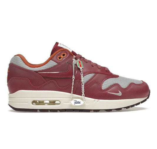 Nike Air Max 1 Patta Waves Rush Maroon