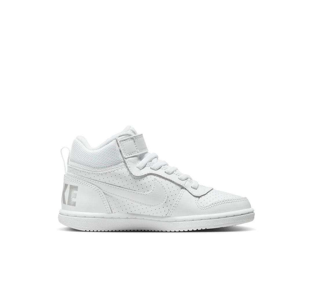 Nike Court Borough Mid PSV Weiß Grau Kinder