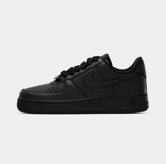 Nike Air Force 1 Vintage Black Metallic Silver